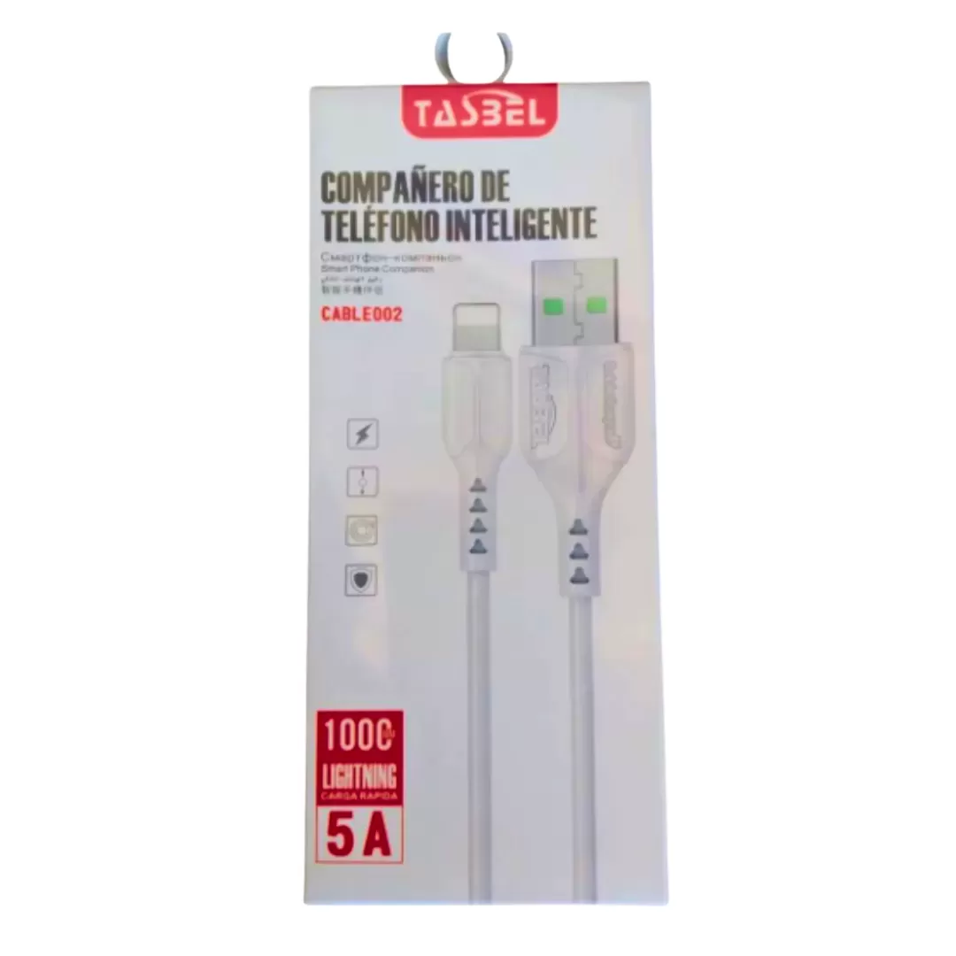 Cable de Carga Rápida 5A para iPhone - TASBEL